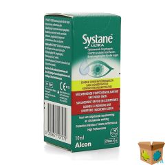 SYSTANE ULTRA OOGDRUPPELS Z/CONSERVEERMIDDEL 10ML