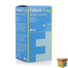 FOLAVIT 4MG COMP 720 X 4MG