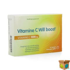 VITAMINE C WILL BOOST CAPS 20