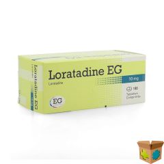 LORATADINE EG 10 MG TABL 100 X 10 MG