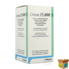 CREON 35000 420MG MAAGSAPRESIST HARDE CAPS200 HDPE