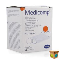 MEDICOMP KP STER 4L 5X5CM 30G 25X2