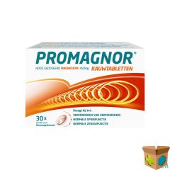 PROMAGNOR CITROEN Z/SUIKER KAUWTABLETTEN 30X450MG
