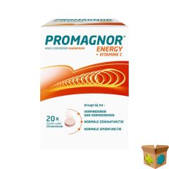 PROMAGNOR ENERGY + VIT C BRUISTABLETTEN 2X10
