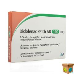 DICLOFENAC PATCH AB 140MG PLEISTER 5