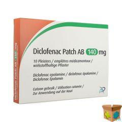 DICLOFENAC PATCH AB 140MG PLEISTER 10