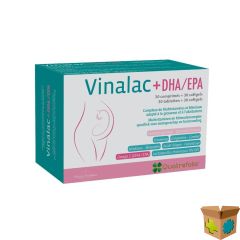 VINALAC DHA/EPA CAPS 30 + 30