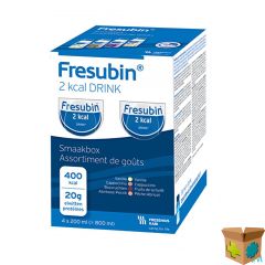 FRESUBIN 2 KCAL DRINK SMAAKPAKKET 4X200ML