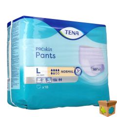 TENA PROSKIN PANTS NORMAL LARGE 18