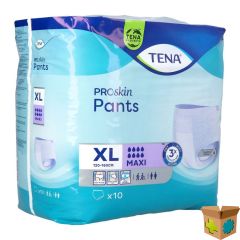 TENA PROSKIN PANTS MAXI EXTRA LARGE 10
