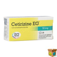 CETIRIZINE EG TABL 20X10MG
