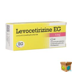 LEVOCETIRIZINE EG 5 MG FILMOMH TABL 40