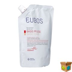 EUBOS ZEEP VLOEIBAAR ROZE REFILL 400ML