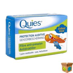 QUIES OORDOPPEN VLIEGTUIG KIND 1 PAAR