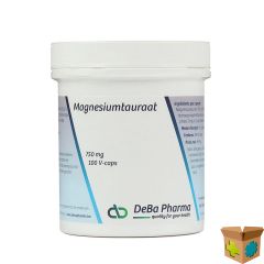 MAGNESIUMTAURAAT V-CAPS 100X750MG DEBA
