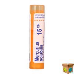MERCURIUS SOLUBILIS 15CH GR 4G BOIRON