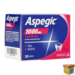 ASPEGIC 1000 PULV 20X1000MG AD