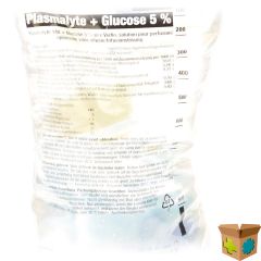 BX PLASMALYTE 148+GLUCOSE5% VIAFLO 20 ZA 500ML IV