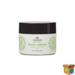 UMAMI WOODY LEMONS BERGAMOT&CEDER BODY SCRUB 250ML