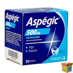 ASPEGIC 500 PULV 30X 500MG