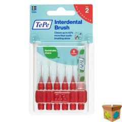 TEPE INTERDENTAL BRUSH 0,50MM RED 6