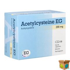 ACETYLCYSTEINE EG CAPS 30 X 200 MG