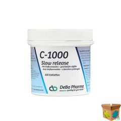 C-1000 SLOW RELEASE PLUS BIOFLAVON. COMP 250 DEBA