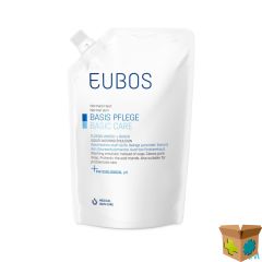 EUBOS ZEEP VLOEIBAAR BLAUW N/PARF REFILL 400ML