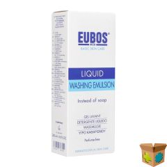 EUBOS ZEEP VLOEIBAAR BLAUW N/PARF 200ML