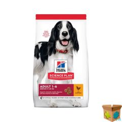 SCIENCE PLAN CANINE ADULT MEDIUM CHICKEN 14KG