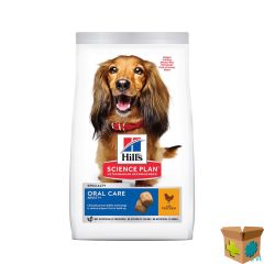 SCIENCE PLAN CANINE ADULT ORAL CARE MED.CHICK.12KG