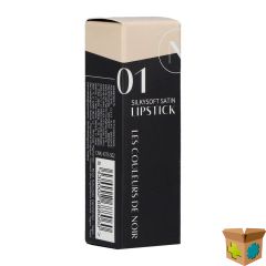 COULEURS DE NOIR SILKYSOFT SATIN LIPSTICK 01