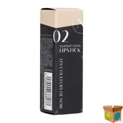 COULEURS DE NOIR SILKYSOFT SATIN LIPSTICK 02