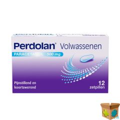 PERDOLAN SUPP AD 12X500MG