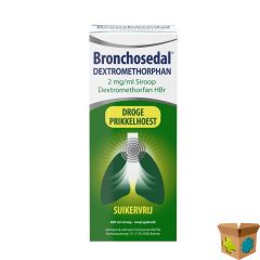 BRONCHOSEDAL DEXTROMETHORP SIR SUIKERVRIJ 200ML