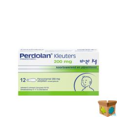PERDOLAN SUPP KLEUT 12X200MG