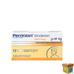 PERDOLAN SUPP KIND 12X350MG