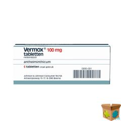 VERMOX TABL 6X100MG