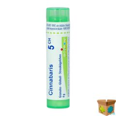 CINNABARIS 5CH GR 4G BOIRON