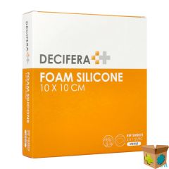 DECIFERA FOAM SILICONE 10X10CM 5