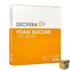 DECIFERA FOAM SILICONE 10X10CM 5