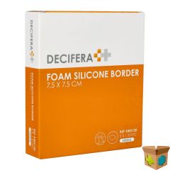 DECIFERA FOAM SILICONE BORDER 7,5X 7,5CM 5