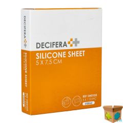 DECIFERA SILICONE SHEET 5X 7,5CM 5