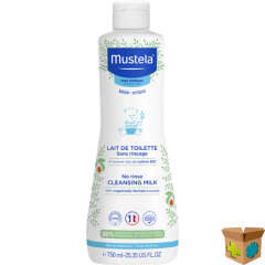 MUSTELA PN TOILETMELK Z/SPOELEN 750ML