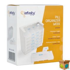 PILL ORGANIZER WEEK KLAPDEKSEL