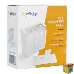 PILL ORGANIZER WEEK KLAPDEKSEL