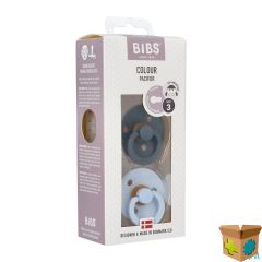 BIBS 3 FOPSPEEN DUO IRON BABY BLUE
