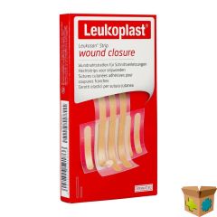 LEUKOSAN STRIP NATUR. 6X6X38MM+3X6X75MM LEUKOPLAST