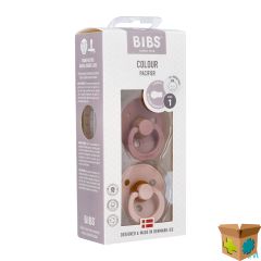 BIBS 1 FOPSPEEN DUO WOODCHUCK BLUSH