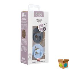 BIBS 2 FOPSPEEN DUO IRON BABY BLUE